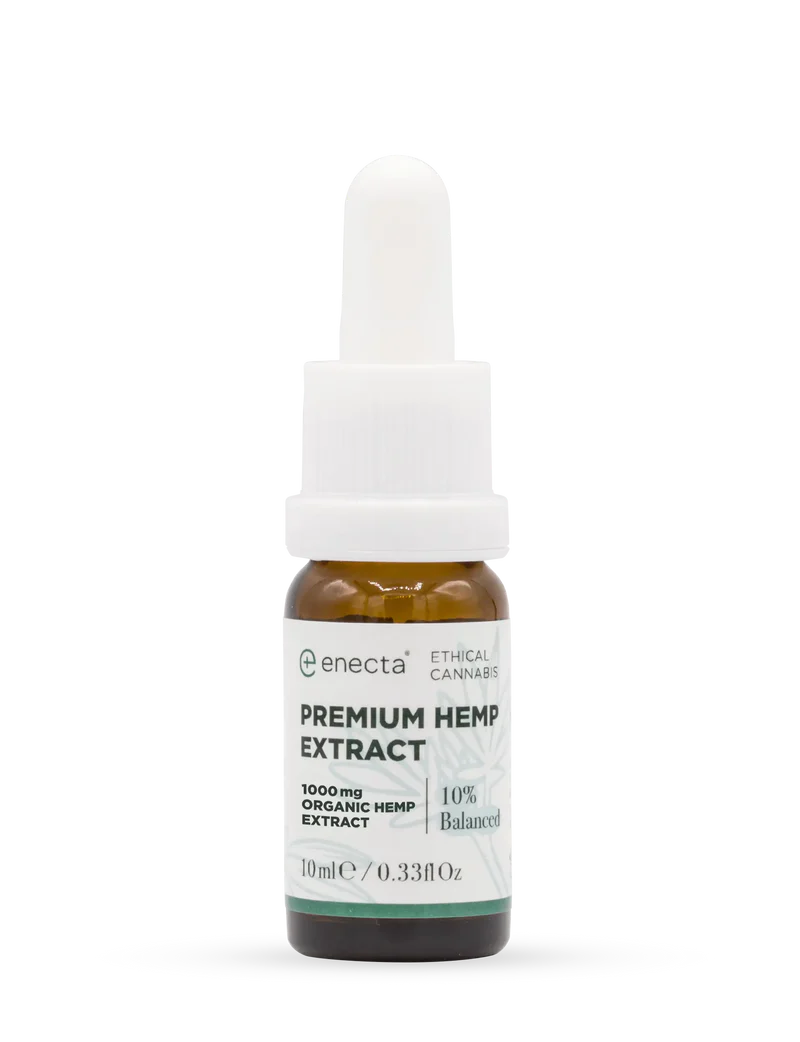 Huile CBD Premium Hemp Extract 10% 10ml Enecta Front