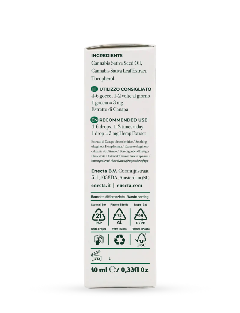 Huile CBD Premium Hemp Extract 10% 10ml Enecta – Image 5
